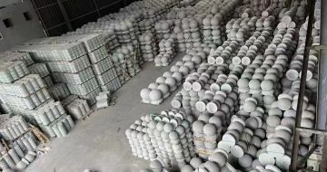肇庆 芝麻白挡车柱