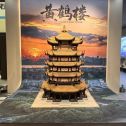 肇庆仿古石文创作品-黄鹤楼