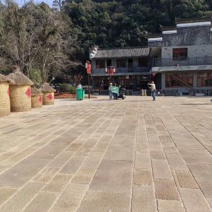 肇庆仿古石铺装效果