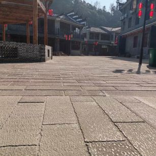 肇庆仿古石铺装效果