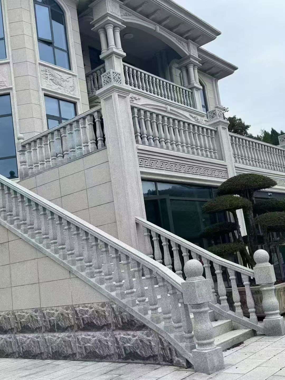 肇庆 芝麻白别墅，栏杆