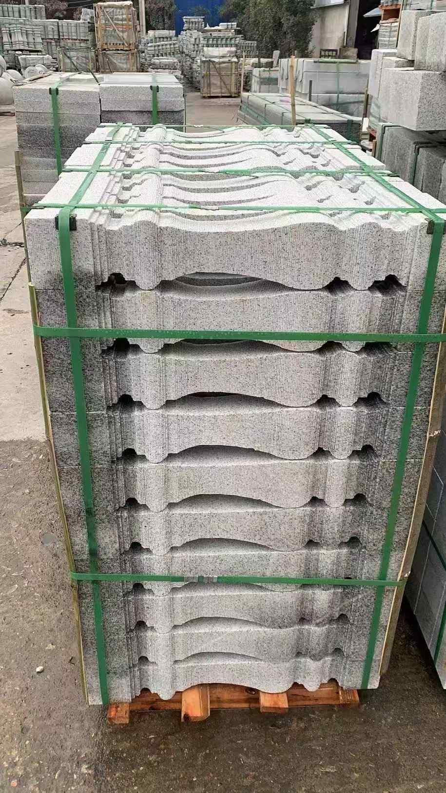 肇庆 芝麻白方形拉丝面，栏杆花瓶柱