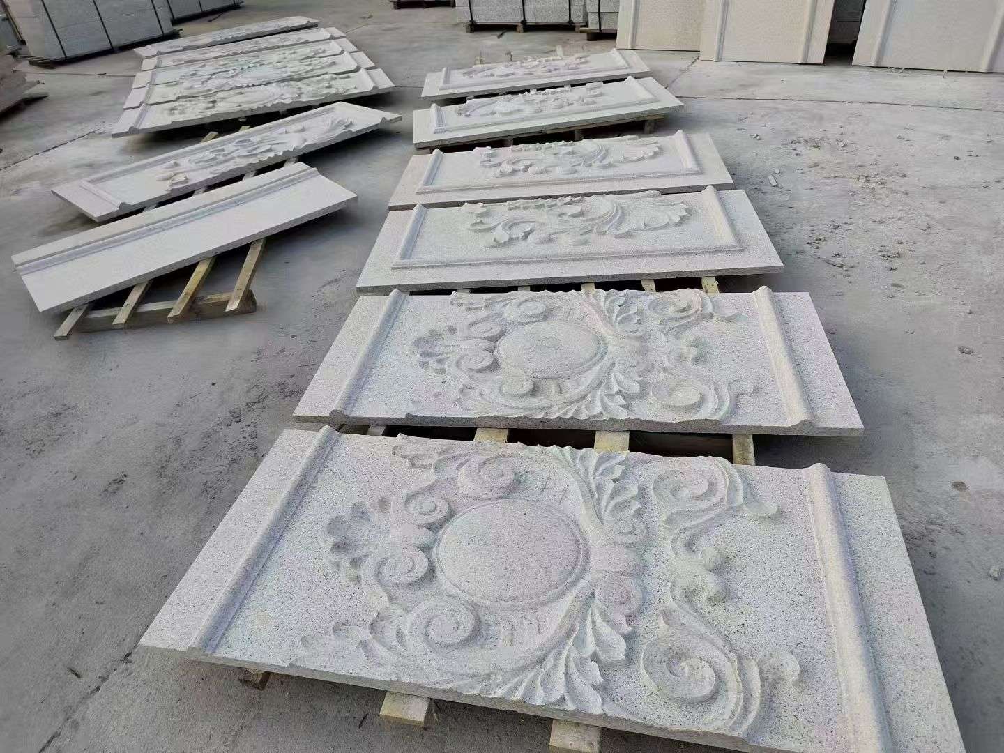 肇庆 芝麻白干挂雕花板