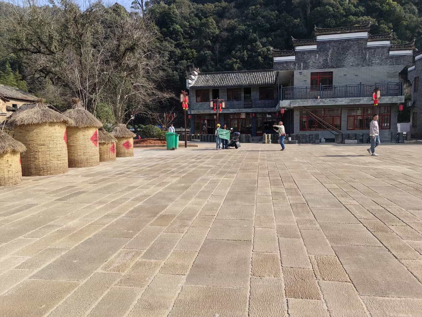 肇庆仿古石铺装效果