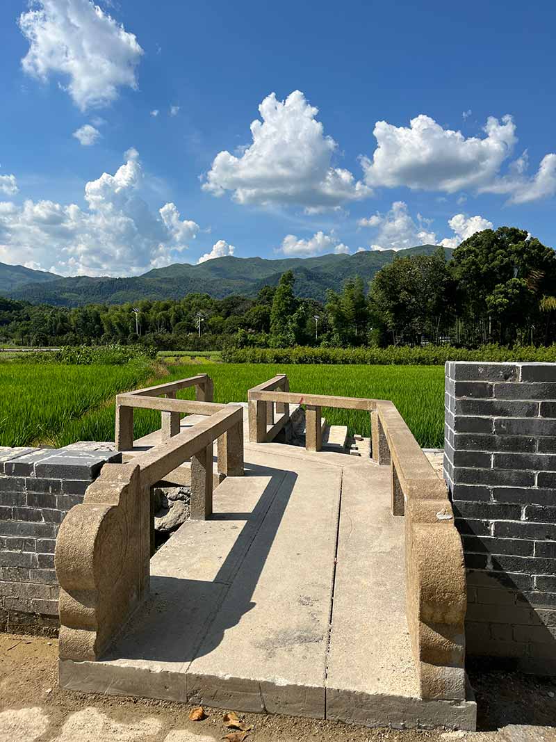 肇庆花岗岩仿古石材景区使用案例